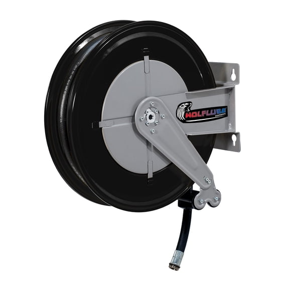 Wolflube Automatic Hose Reel for Diesel – 1in – 30 ft Hose