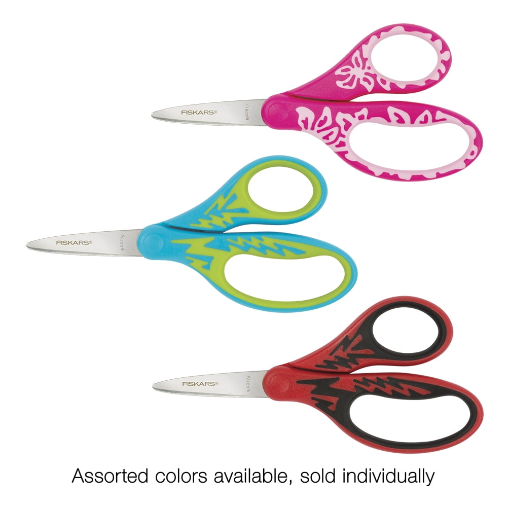 Left Handed Scissors 13cm Round Scissors for Left Handed Kids Scissors Craft Scissors 