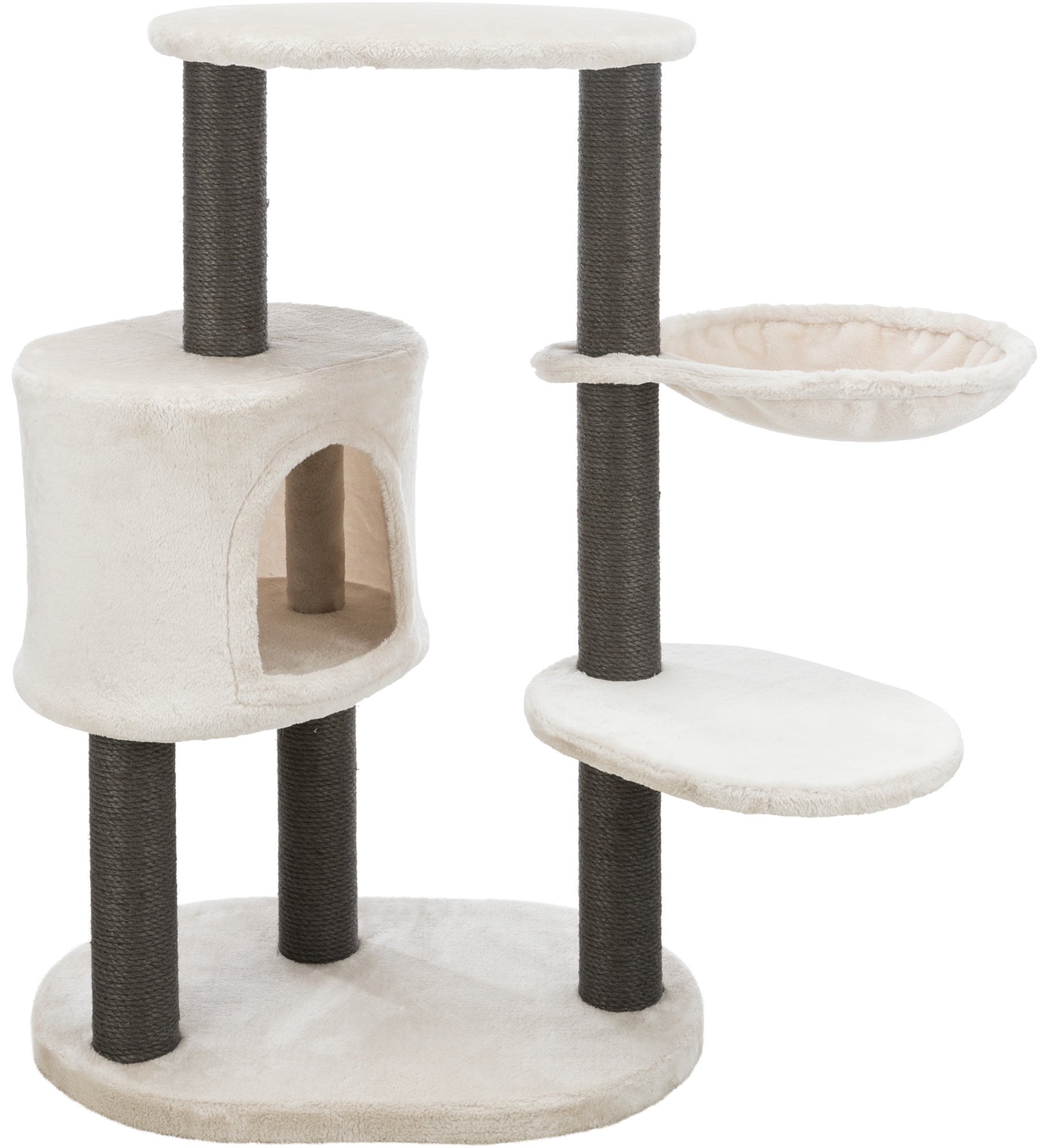TRIXIE Pet Products Moriles Light Gray Cat Tower - Walmart ...