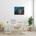 thumbnail image 2 of Stupell Industries Nashville Music Night Scene Southern Urban Architecture Paintings Gallery-Wrapped Canvas Print Wall Art, 30x24, by Daniel Sproul, 2 of 7