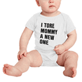 thumbnail image 2 of I Tore Mommy A New One Newborn Clothes Bodysuits Boy Girl Unisex, 2 of 5