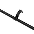 thumbnail image 3 of Mainstays 1/2” Matte Black Single Curtain Rod Bracket Set (2 Pack), 3 of 4