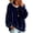 Navy, variant on JUjie Lightweight Hoodies for Women Oversized Sweatshirt Comfort Drawstring Sweatshirts for Fall & Winter Top 2026 Basic Hoodie Outfits Purple XXXL