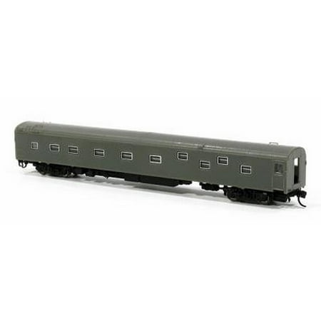 Rapido Trains 501089 N Undecorated Duplex Sleeper with Fixed Steps