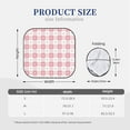 thumbnail image 3 of Daiia Plaid Heart 2PCS Car Windshield Sun Shade, Foldable Sun Shield for Car Front Window, Auto Sun Blocker Visor Protector Universal for Truck SUV Pickup-Large, 3 of 7