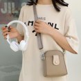 thumbnail image 2 of Bolso bandolera Cartera informal para mujer, correa ancha ajustable multicapa, resistente al agua, bolso diario para mujer, 2 of 9