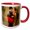 Red/White, variant on 3drose, Argentina, Buenos Aires, La Boca. Tango Dancing - Sa01 Bja0010 - Jaynes Gallery, 11oz Two-tone Red Mug