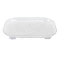 thumbnail image 1 of Organizador de plato giratorio transparente de acrílico desmontable con rotación de 360 grados, bandeja rectangular transparente para refrigerador de cocina, 26 x 35 cm, 1 of 14