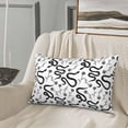 thumbnail image 6 of Haiem Pillowcase for Hair and Skin Queen - Hand Drawn Snake Printed Soft Pillowcase with Envelope Closure-20"x30", 6 of 8