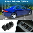 thumbnail image 2 of Interruptor de Ventana Eléctrica Único Bargains Lado del Conductor Frontal Izquierdo para Honda Accord 2008-2012 Negro, 2 of 7