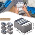 thumbnail image 5 of Pack of 6 drawer organization system wardrobe cupboard organiser, 5 of 5