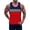 Red, variant on Vedolay Tube Tops for Men's V Neck Tank Top Sleeveless Beach Summer Casual Shirt Tops,Navy 3XL