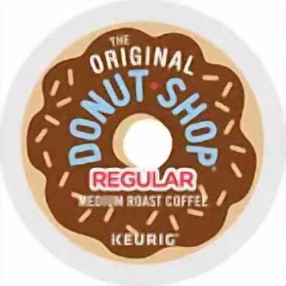 The Original Donut Shop Regular Keurig Single-Serve K-Cup Pods, Medium Roast Coffee, 72 Count