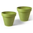 thumbnail image 1 of Algreen Valencia 10-in. Round Banded Planter, 1 of 2