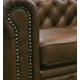 thumbnail image 3 of Love Seat 100% de Piel Genuina ConfortoPiel  Chesterfield Caramelo, 3 of 3