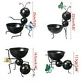 thumbnail image 4 of JZROCKER Wrought Iron Flower Cartoon Flower Container Accessory for Festival Holiday New Year Party, 4 of 15