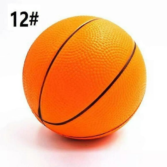 1/2/4PCS 12/20cm PVC Children's Basketball No Pump Small Mini Inflatable Basketballs Sensory Sports Toys Indoor Sports