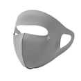 thumbnail image 4 of Helii Women's UPF 50+ Full Face Sun Protection Mask – Cooling Ice Silk Face Cover with Breathable Mesh, Elastic UV Shield for Women, Anti-UV Face Mask for Hiking Running Cycling Light Ashy,One Size, 4 of 4