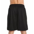 thumbnail image 4 of Russell Athletic Shorts en Tricot Mesh Dri-Power 9, L, Noir, 4 of 4