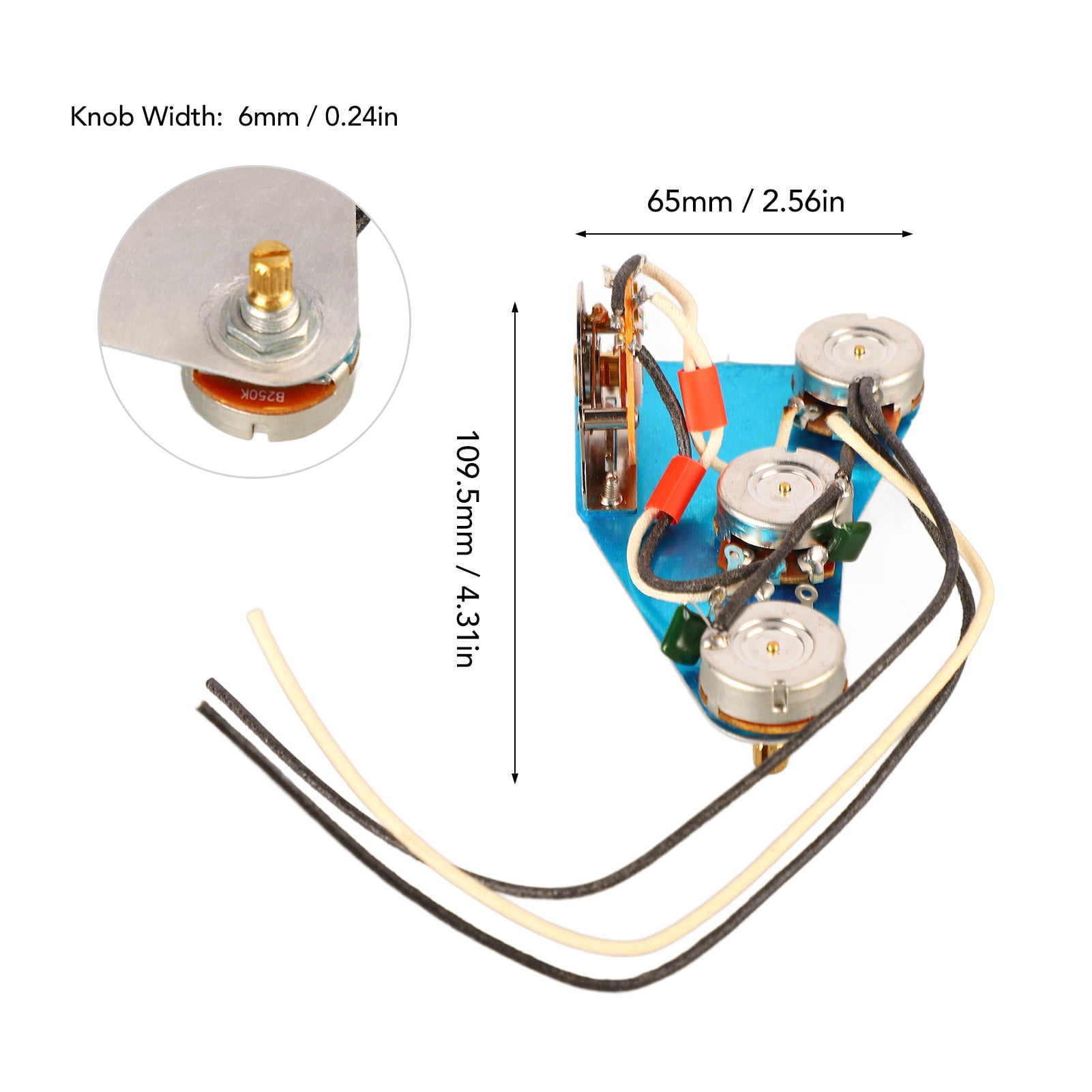 Guitar Wg Harness Pickguard Prewired Replacement Electric Guitar Parts Accessories