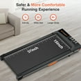 thumbnail image 5 of Under Desk Treadmill with Incline, Walking Pad for Home/Office, Portable Walking Treadmill 2.5HP, Walking Jogging Machine with 265 lbs Weight 0.6-3.8 MPH Capacity App Remote Control LED Display, 5 of 7
