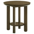 thumbnail image 3 of Coaster Otowa Ensemble de 3 Tables Basses Rondes Transitionnelles en Bois, Brun, 3 of 12