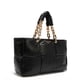 thumbnail image 2 of Bolsa Duffel Nicole Lee acolchonada con cadena Negro Nicole Lee Emma, 2 of 3