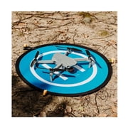 SKYROVER X1 48MP 4K Camera Drone (Yellow) Bundle with Hard Case, Memory Card and Landing Pad (4 Items)