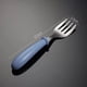 thumbnail image 4 of Juego de cuchara y tenedor infantil Wrtgerht de acero inoxidable 304 | Utensilios para la alimentación del bebé | Color verde | Vajilla de cocina duradera, 4 of 6