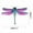 Purple, variant on Steadline Metal Dragonfly Wall Art Odonate Insect Sculpture Colorful Garden Yard Outdoor Decor For Fence Patio Balcony Living Room Hanging Ornament Nature Theme Gift