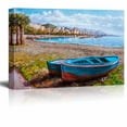 thumbnail image 1 of Canvas Prints Wall Art -Painting of a Coastal Landscape| Modern Home Deoration/Wall Decor Giclee Printing Wrapped Canvas Art Ready to Hang - 24" x 36", 1 of 3