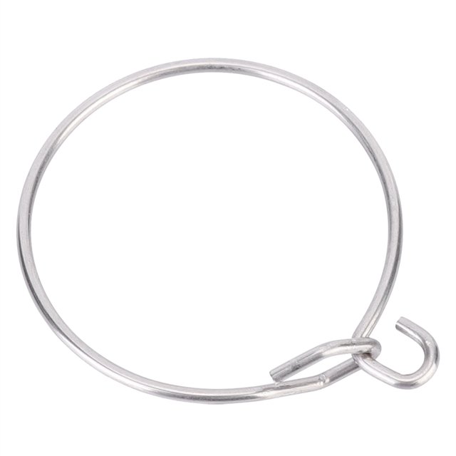 Anillo de Metal duradero de alta calidad para entrenamiento de aves, accesorios para pies, suministros para jaulas de loros, 5 uds.