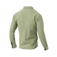 thumbnail image 5 of BUIGTTKLOP Mens Long Sleeve Shirts Classic Casual Button Tee Lightweight Collared Golf Shirt, 5 of 6
