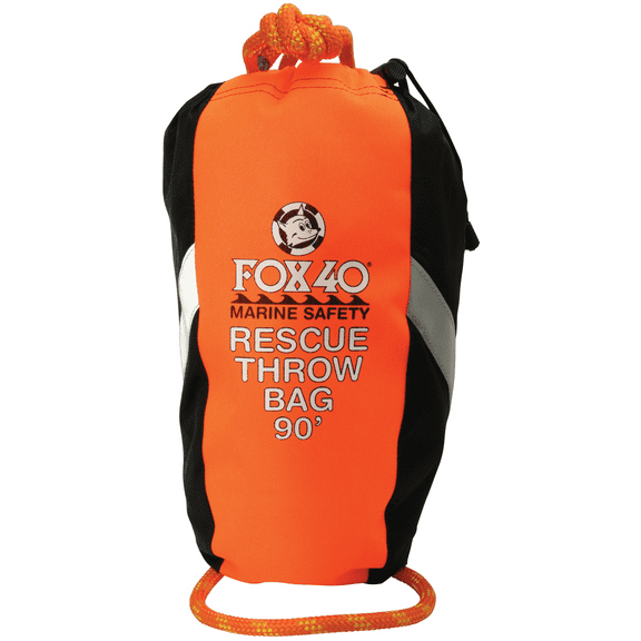Fox 40 Marine Rescue Throw Orange Bag 90' (27m)