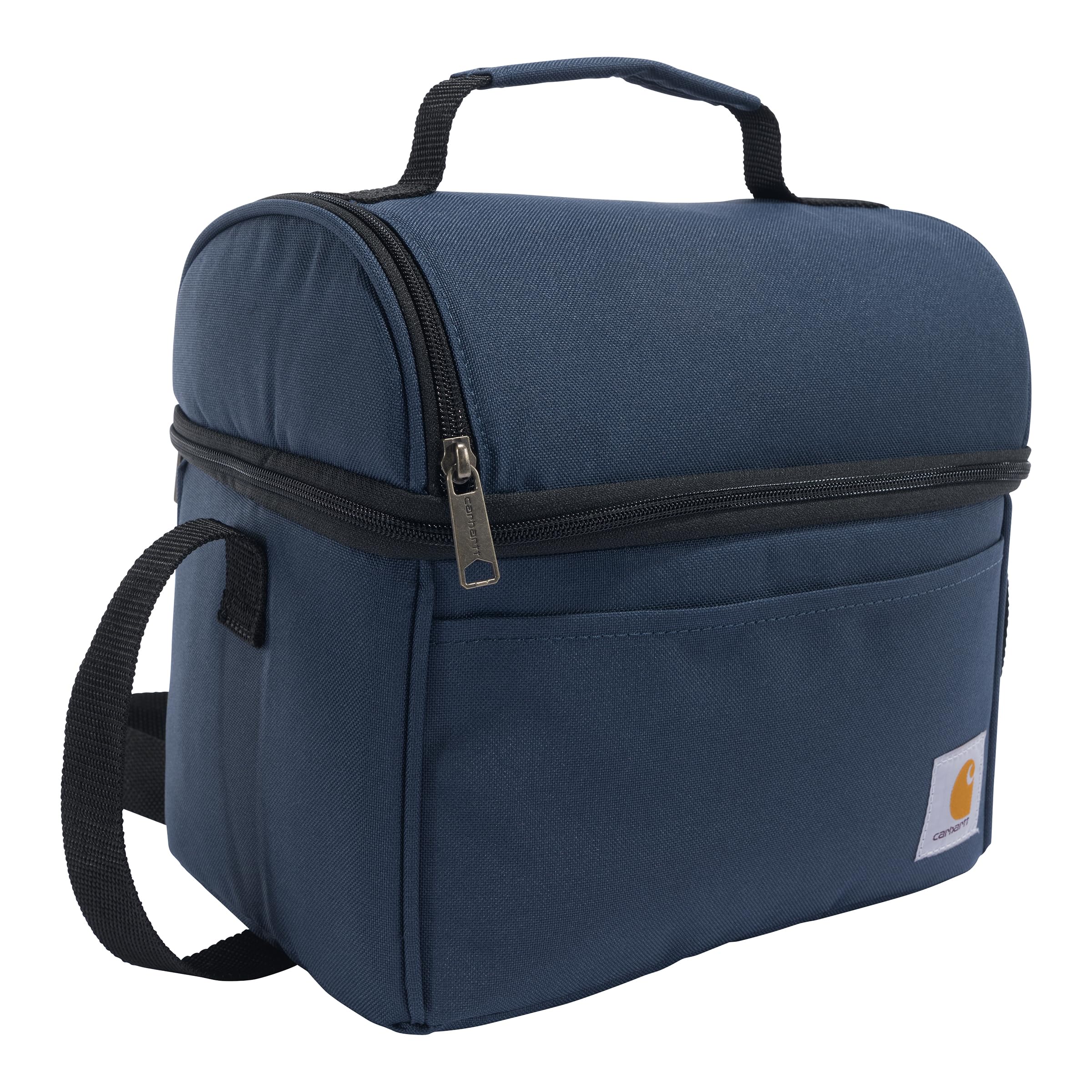 Carhartt Deluxe Dual Compartment Insulated Lunch Cooler Bag, Navy - image 4 of 7