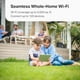 thumbnail image 3 of Sistema Wi-Fi en malla TP-Link AX1500 WiFi 6 de doble banda (Deco X15) | Reemplaza enrutadores y extensores | Cubre hasta 5,600 pies cuadrados. | 2 puertos Gigabit por unidad, compatible con Ethernet, 3 of 5
