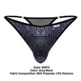 thumbnail image 4 of CandyMan Fashion style 99875 Color Gray-Black Size S/M, 4 of 5