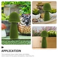 thumbnail image 5 of GOOHOCHY Mini Simulated Mushroom Decoration Flocking Material 38X18CM Green, 5 of 8
