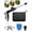 5pc, variant on EBCUE 2026 Upgrade Turn Any Hose into a High Pressure Water Cleaning Jet, Power Jet Washer with High Pressure Hose Nozzle, Multi Function Lawn & Garden Watering Sprayer for Yard Car