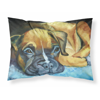 Boxer Pup Fabric Standard Pillowcase-30 x 20.5-
