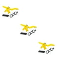 thumbnail image 3 of Transemion Support de Dévoilage de Roue de Vélo en Plastique et Métal Durable Facile à Utiliser Jaune Ensemble de 3, 3 of 6