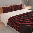 thumbnail image 2 of Red And Black Bedding Set, 2 of 3