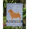 thumbnail image 3 of Carolines Treasures BB5513GF Norfolk Terrier Welcome Flag Garden Size  Small multicolor, 3 of 3