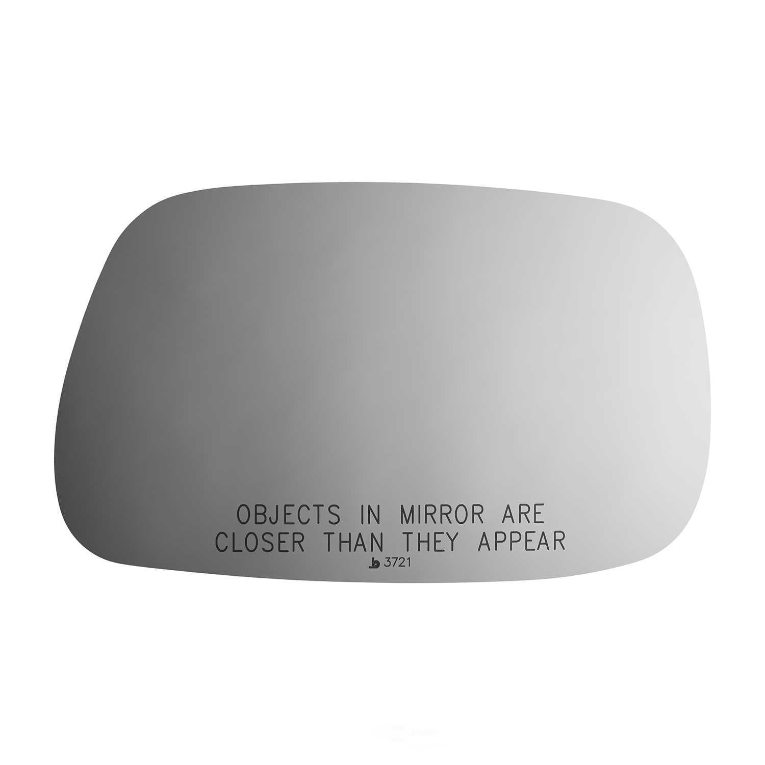 Burco Side View Mirror Replacement Glass - Clear Glass - 3721
