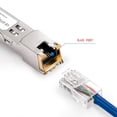 thumbnail image 4 of SFP Module RJ45 Switch Gbic 10/100/1000 Connector SFP Copper RJ45 SFP Module Gigabit Ethernet Port 2Pcs, 4 of 8