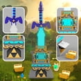 thumbnail image 3 of Set de bloques de construcción TOY PLAYER BOTW The Master Sword, 498 piezas, 3 of 7