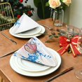 thumbnail image 3 of GZHJMY Blue Grass and Butterfly Napkins Table Decorations Napkin Set for Gift Giving, Dining, Parties 20 x 20in, 3 of 7