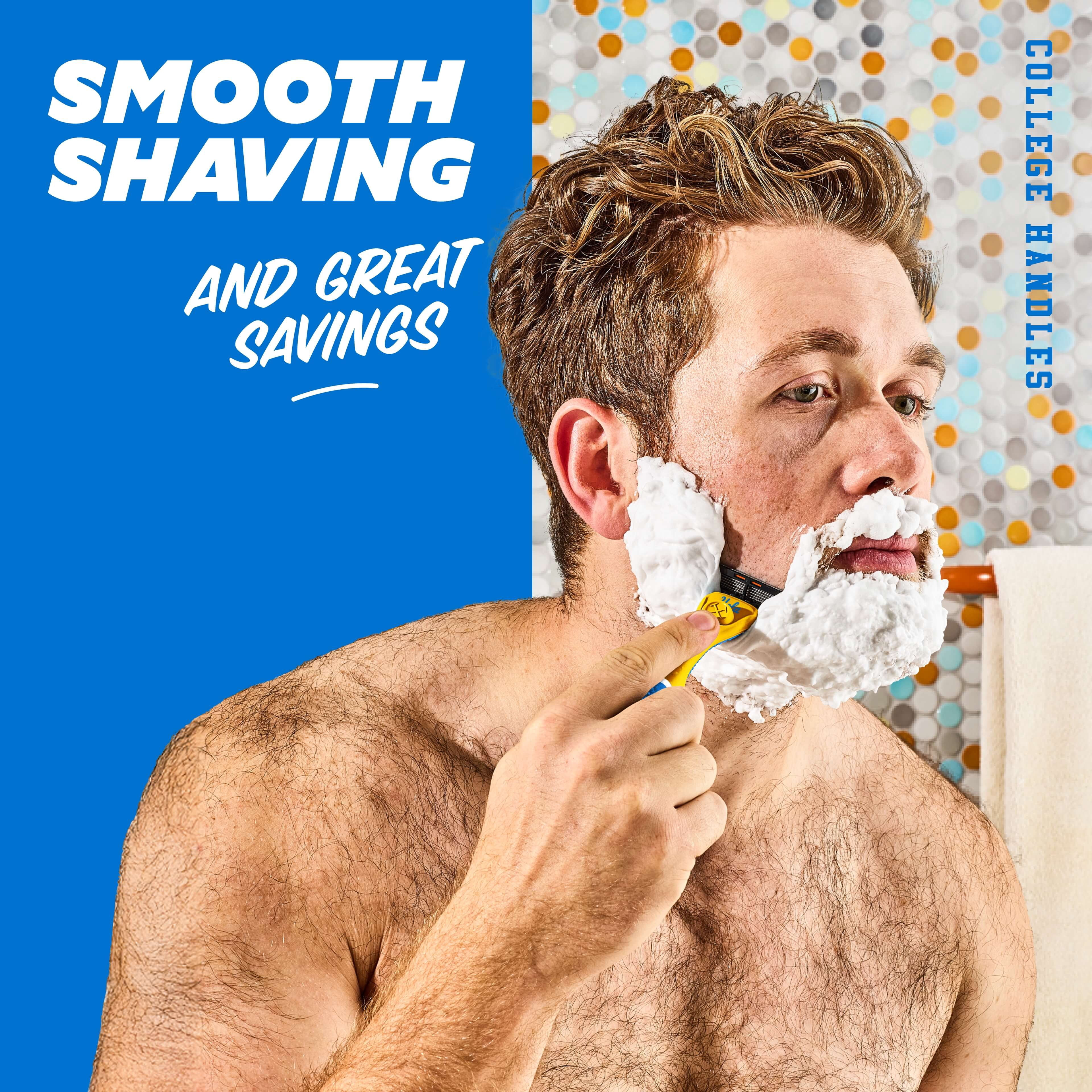 Dollar Shave Club UCLA 6-Blade Razor Starter Set