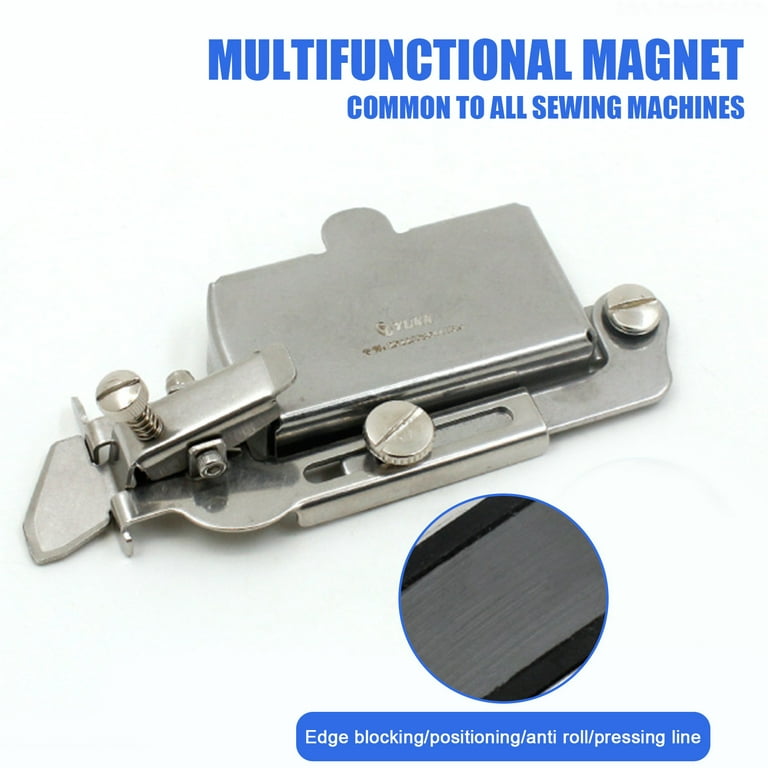 2PCS Magnetic Seam Guide for Sewing Machine, Multifunctional