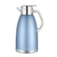 thumbnail image 1 of DOLITY Bouilloire Isotherme en Acier Inoxydable 2,3 L Théière pour Café Maison Boisson Bleu, 1 of 9